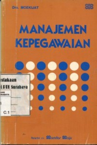 Image of Manajemen kepegawaian/Moekijat