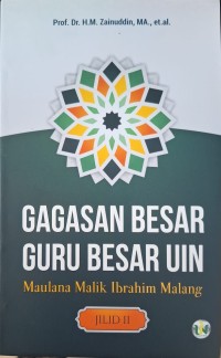 Image of Gagasan besar guru besar UIN Malang Jilid 2