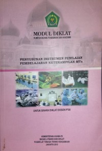 Image of Penyusunan instrumen penilaian pembelajaran keterampilan MTs